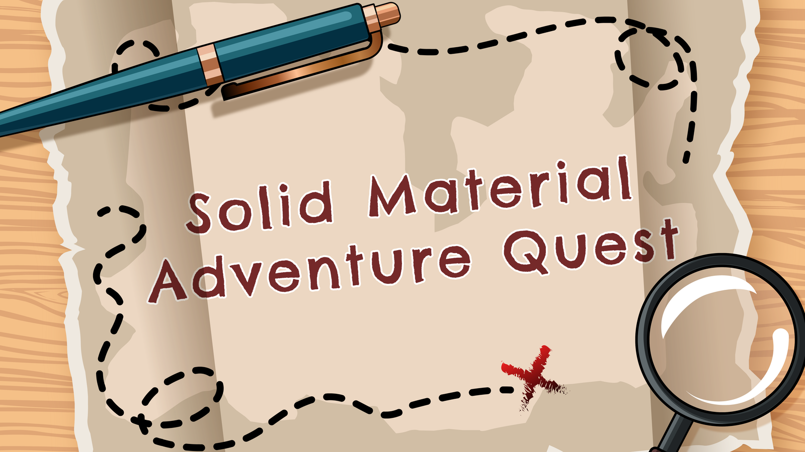 Solid Material Adventure Quest - Abiva Digital